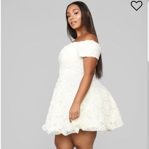 New sexy ivory dress.